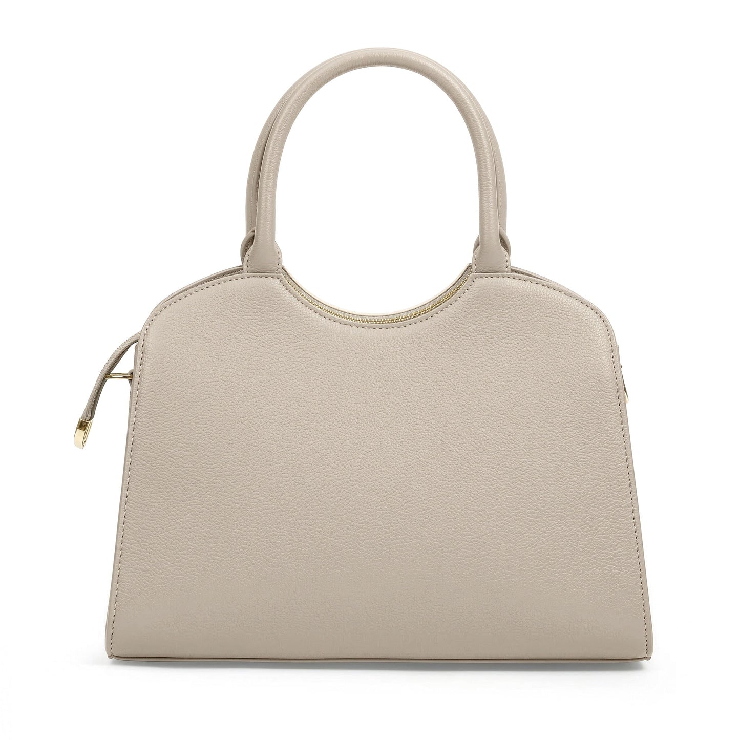 Magnolia PU Leather Women Embroidered Grey Shoulder Bag