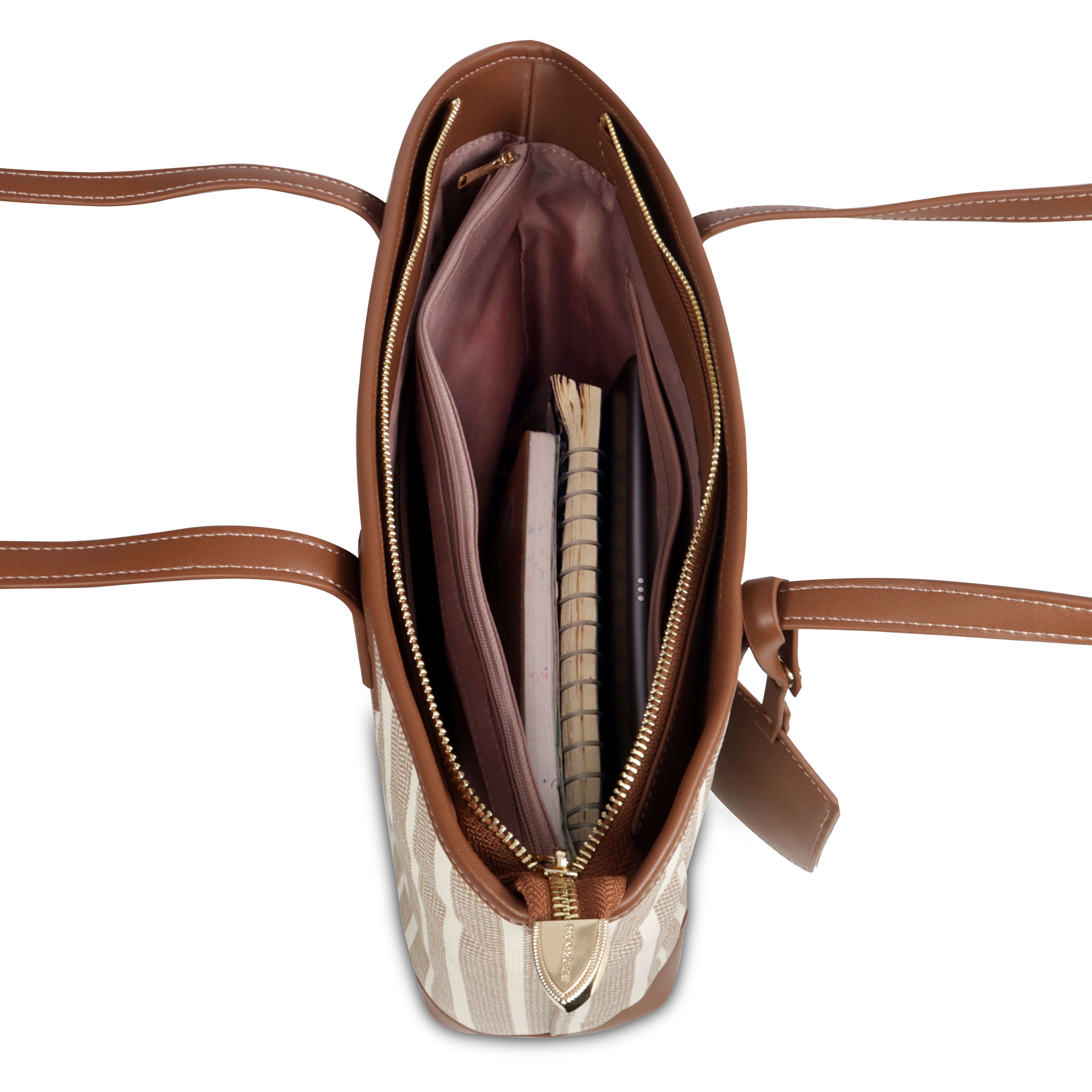 Sandy Stripe Everyday Tote