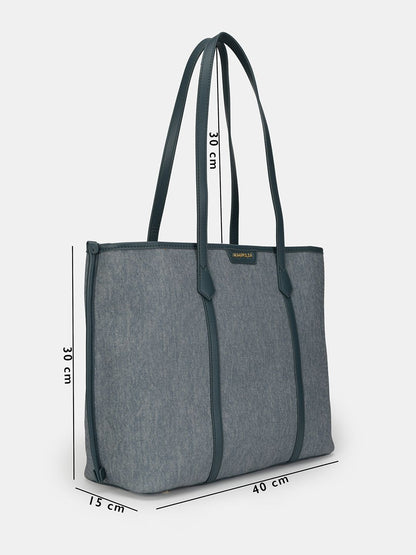Magnolia Tote Bag – Stylish & Spacious Handbag with PU Leather Straps