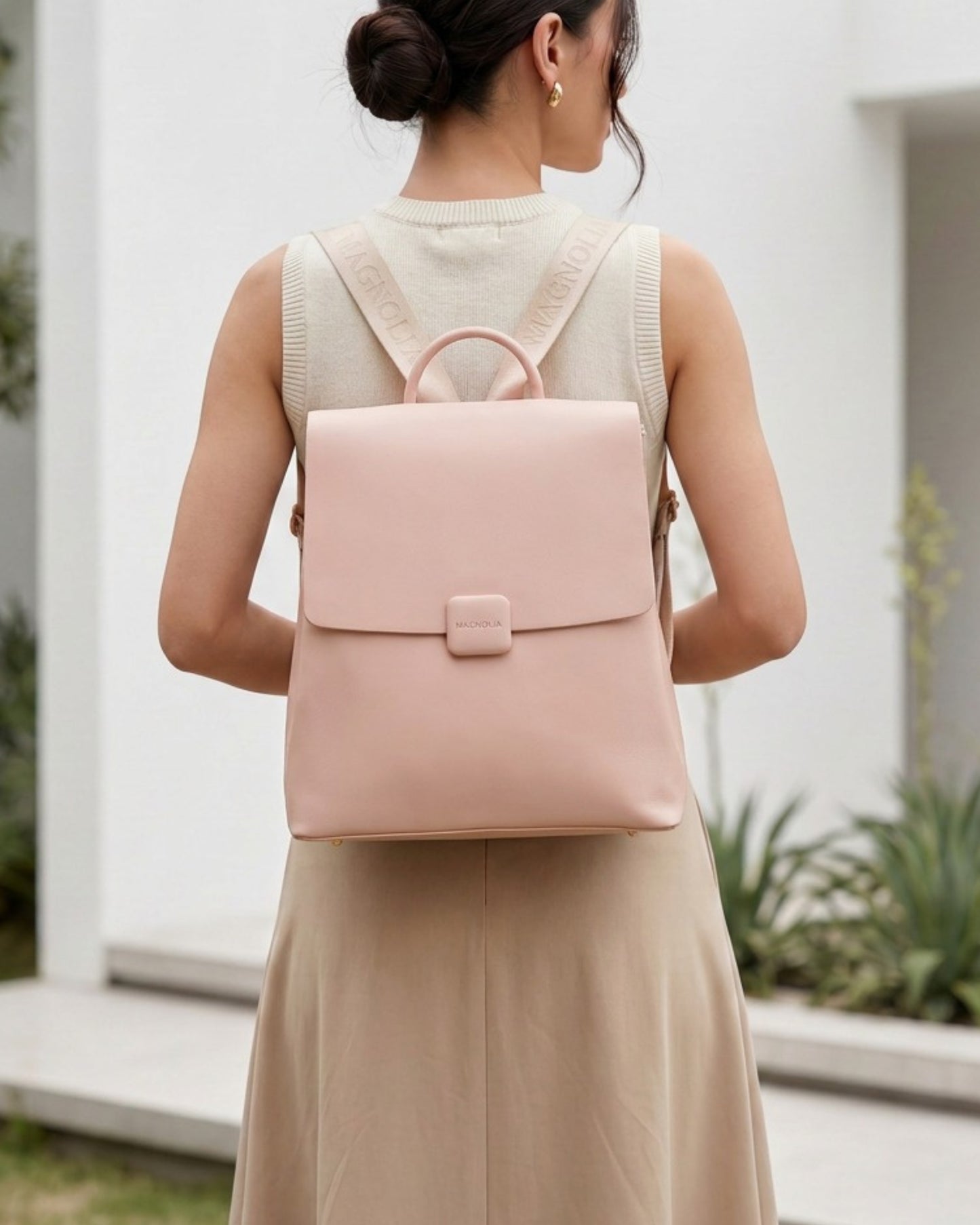 Magnolia Women Pink Backpack