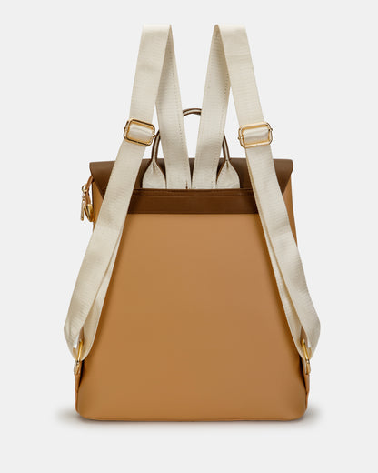 Magnolia Stylish PU Leather Backpack Spacious & Trendy Travel Bag for Women
