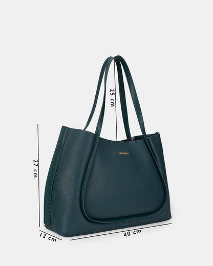 Premium Tote Handbag with Star Charm & Dual Handle Design