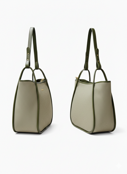 Magnolia Stylish & Spacious Tote Bag for Women | Green