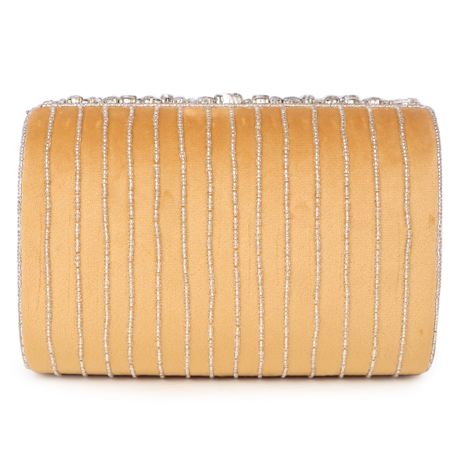 Magnolia Crystal Embellished Clutch