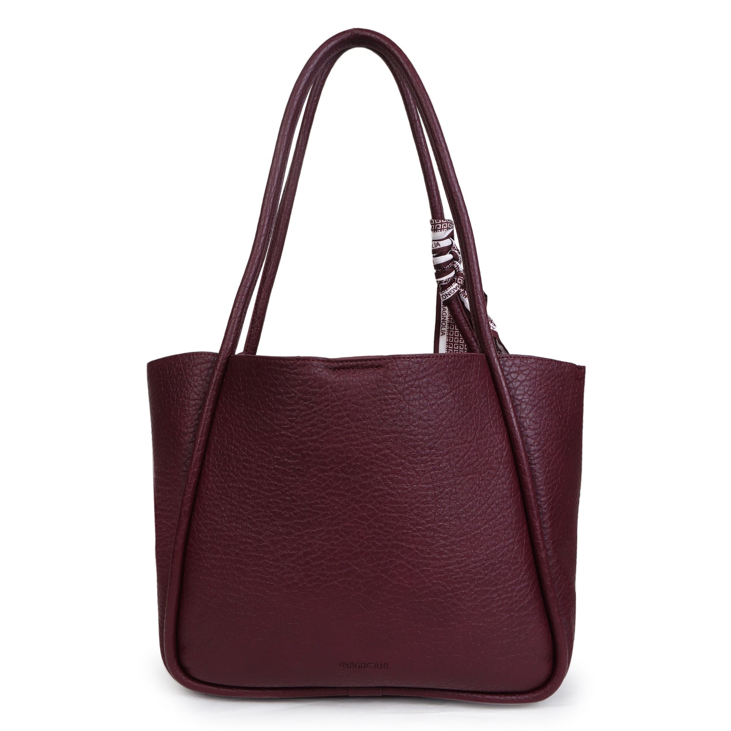 Magnolia Michela Medium Tote Bag Maroon