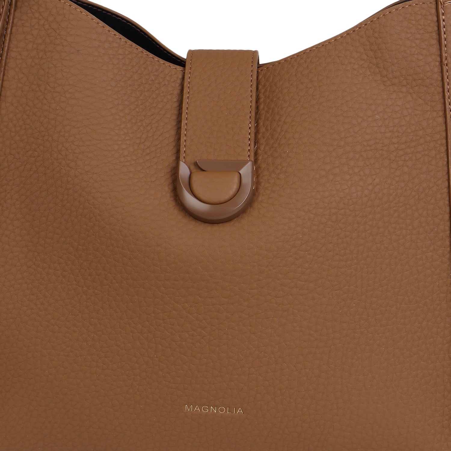 Magnolia Demi Tote Bag Beaver Brown