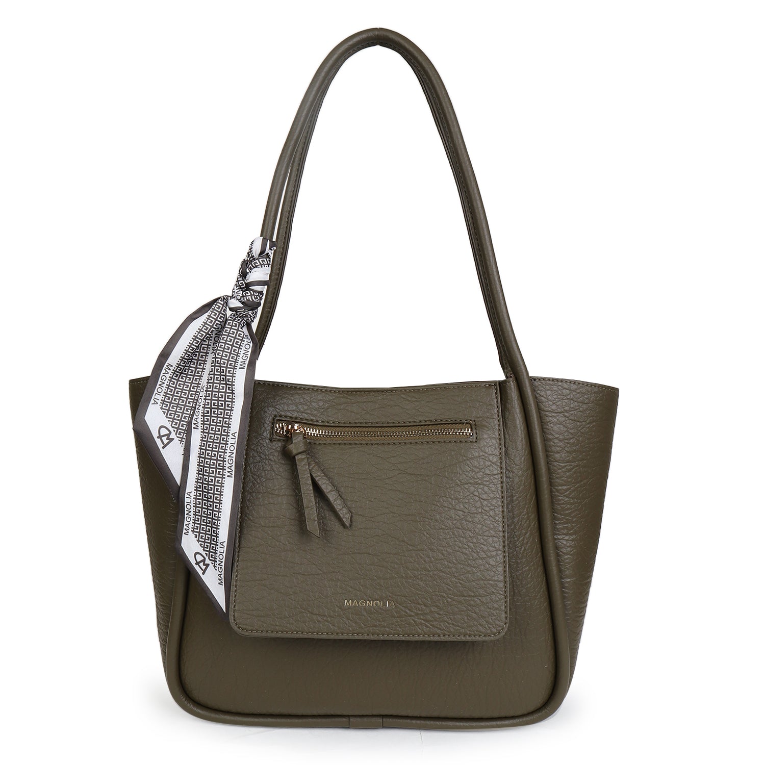 Magnolia Michela Medium Tote Bag Moss Green