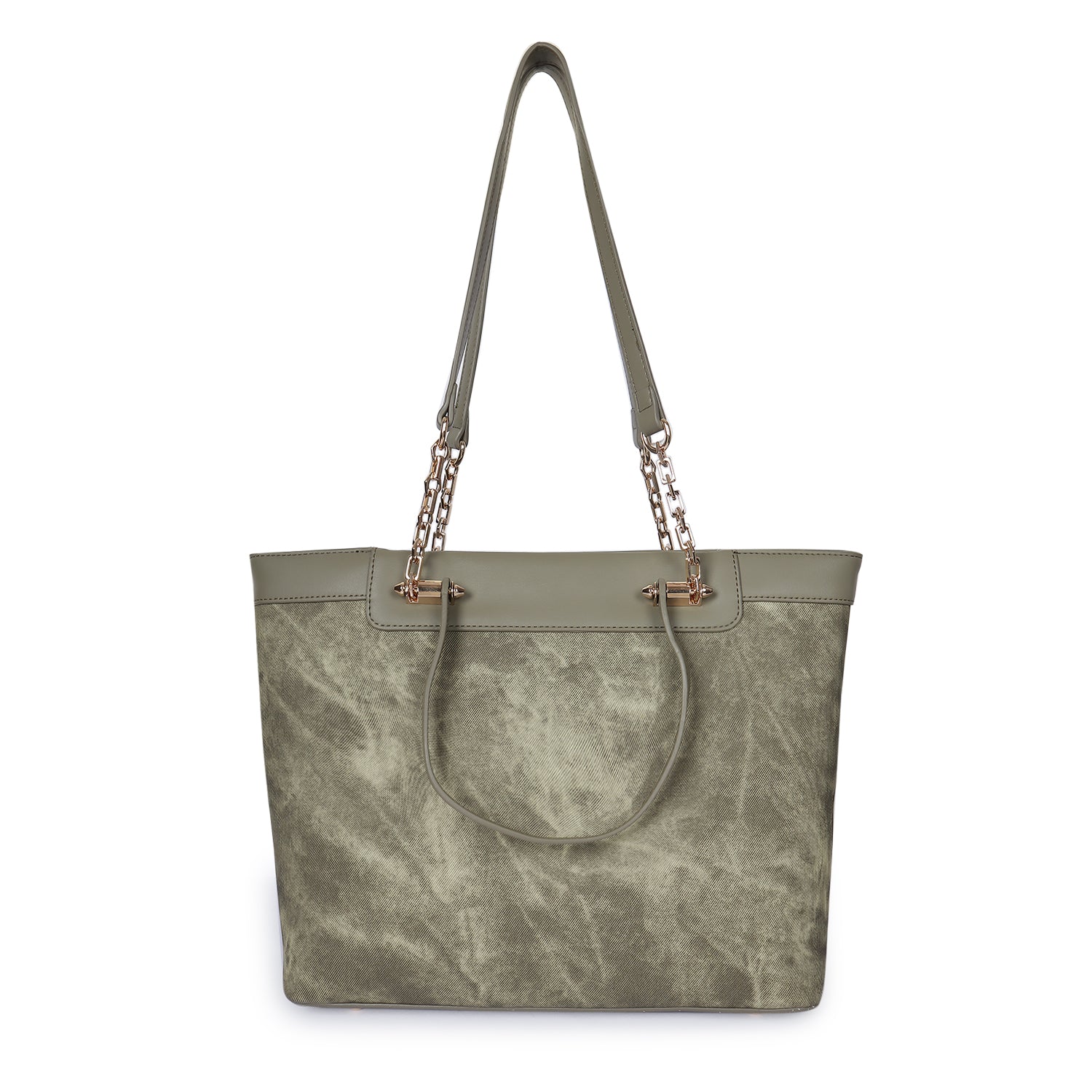 Magnolia Duo Tote Bag Moss Green