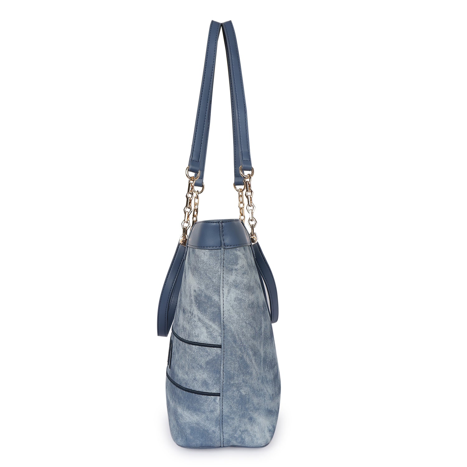 Magnolia Duo Tote Bag Blue