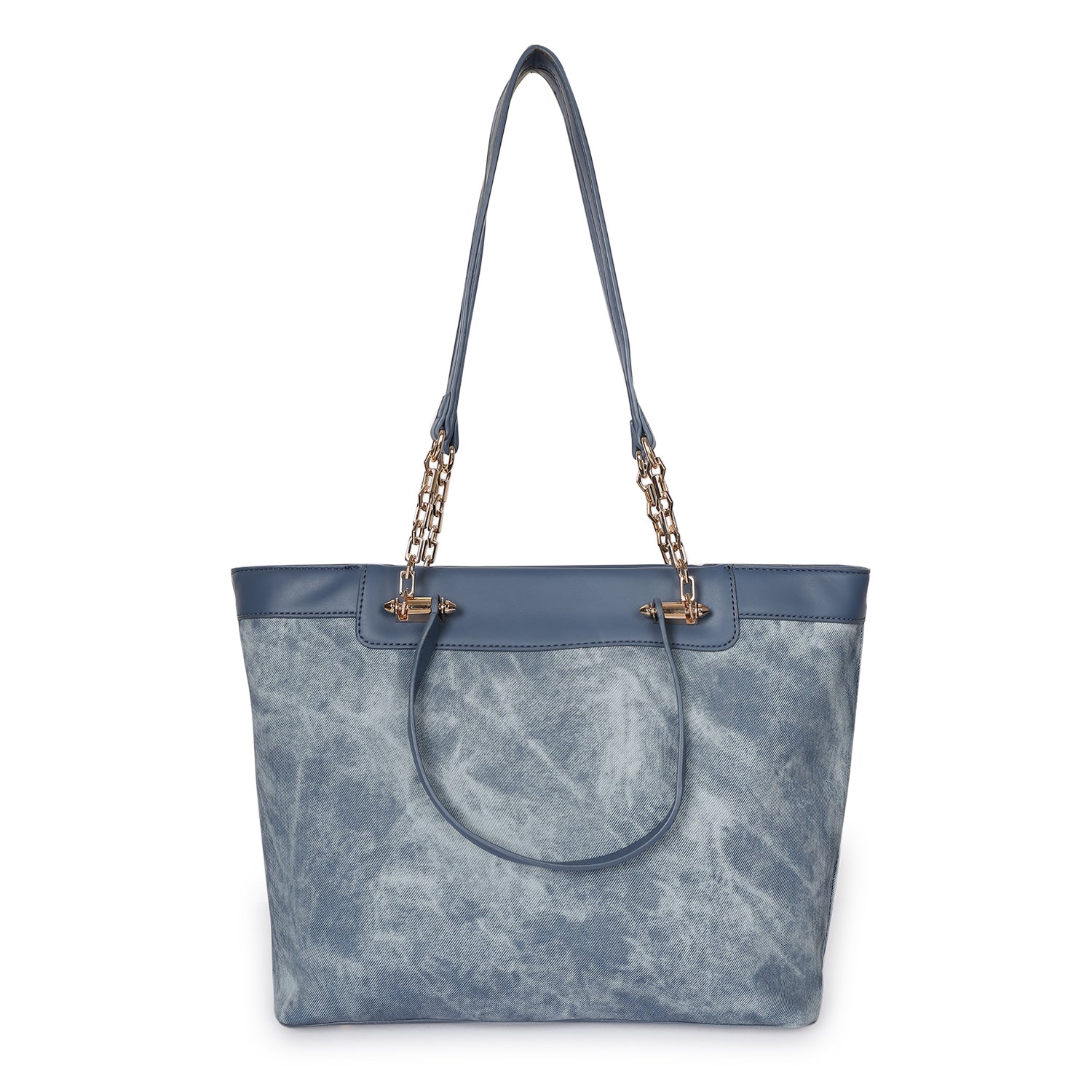 Magnolia Duo Tote Bag Blue