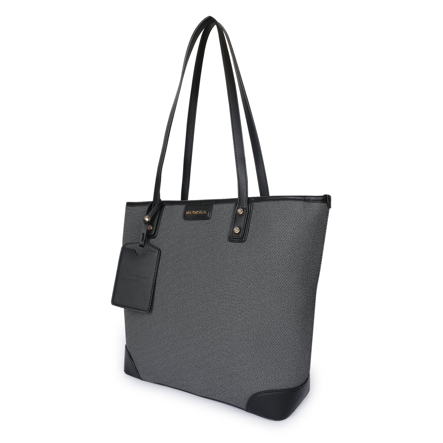 Magnolia Gloria Denim Tote Black