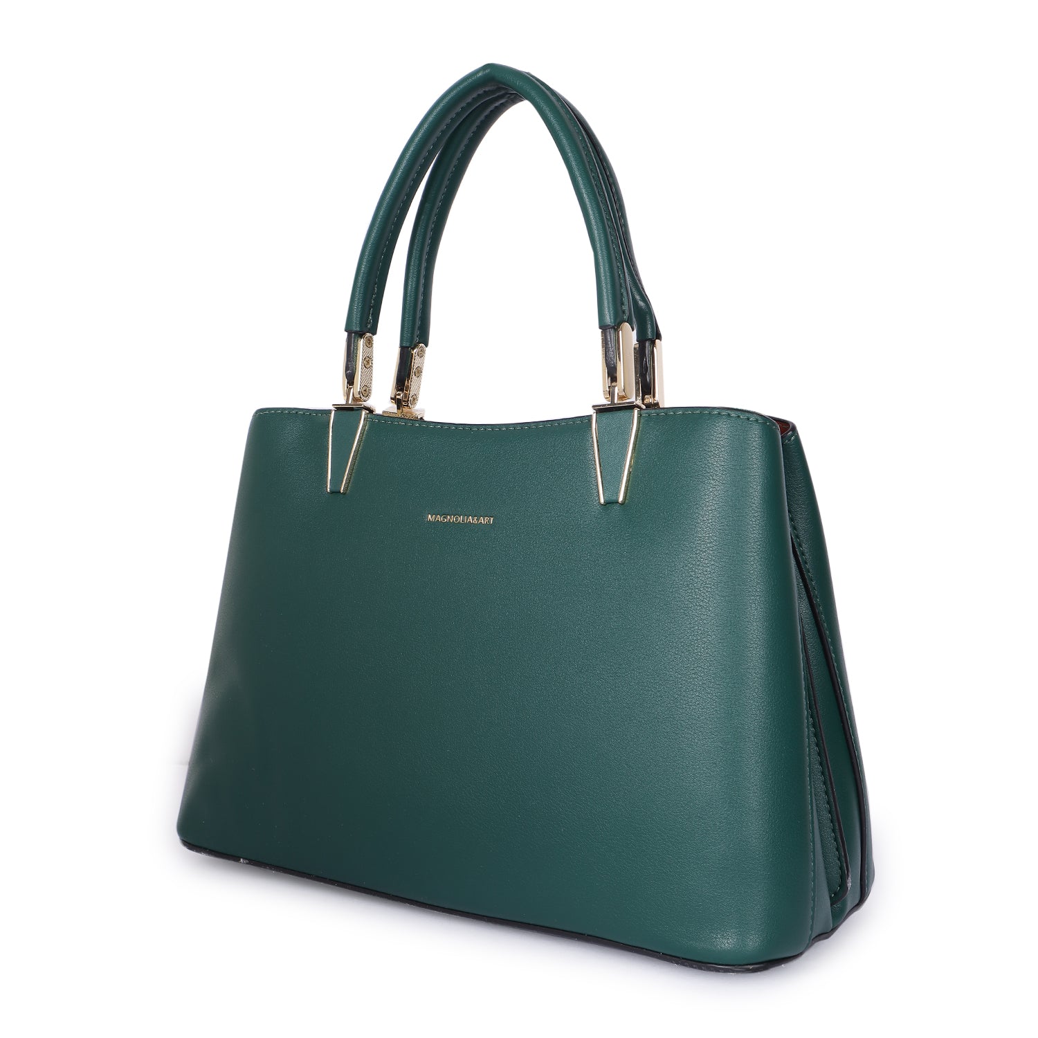 Magnolia Classic Satchel Bag Dark Green