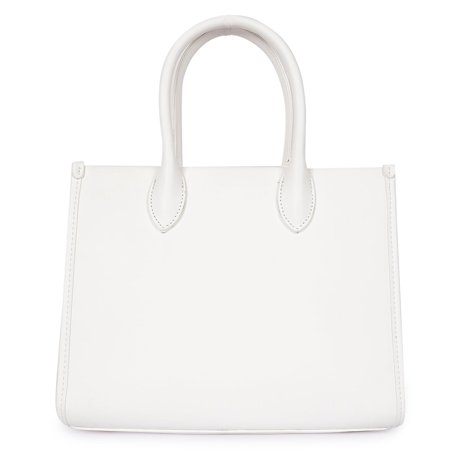 Magnolia Bloom Handbag White