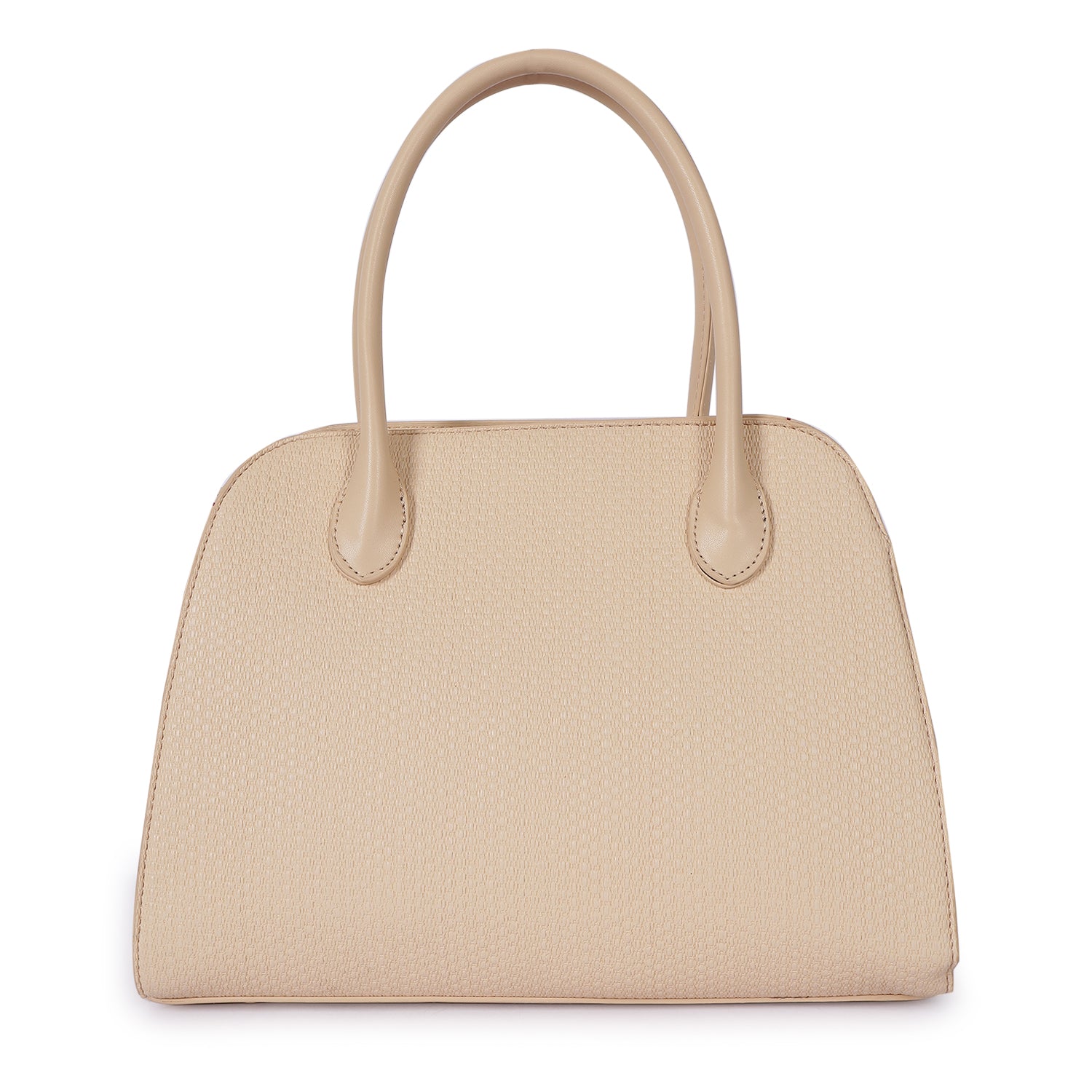 Magnolia Camille Textured Satchel Beige