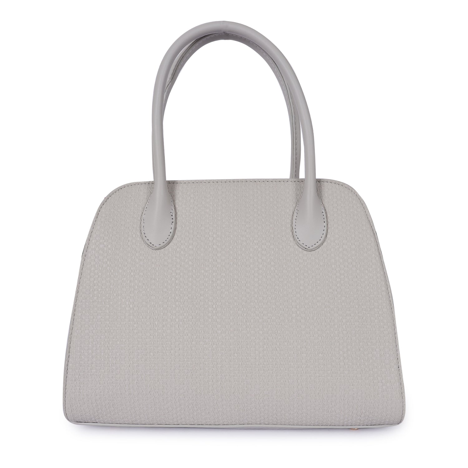 Magnolia Camille Textured Satchel Gray