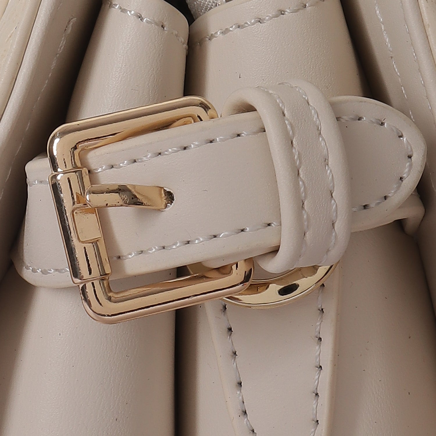 Magnolia Camille Textured Satchel White