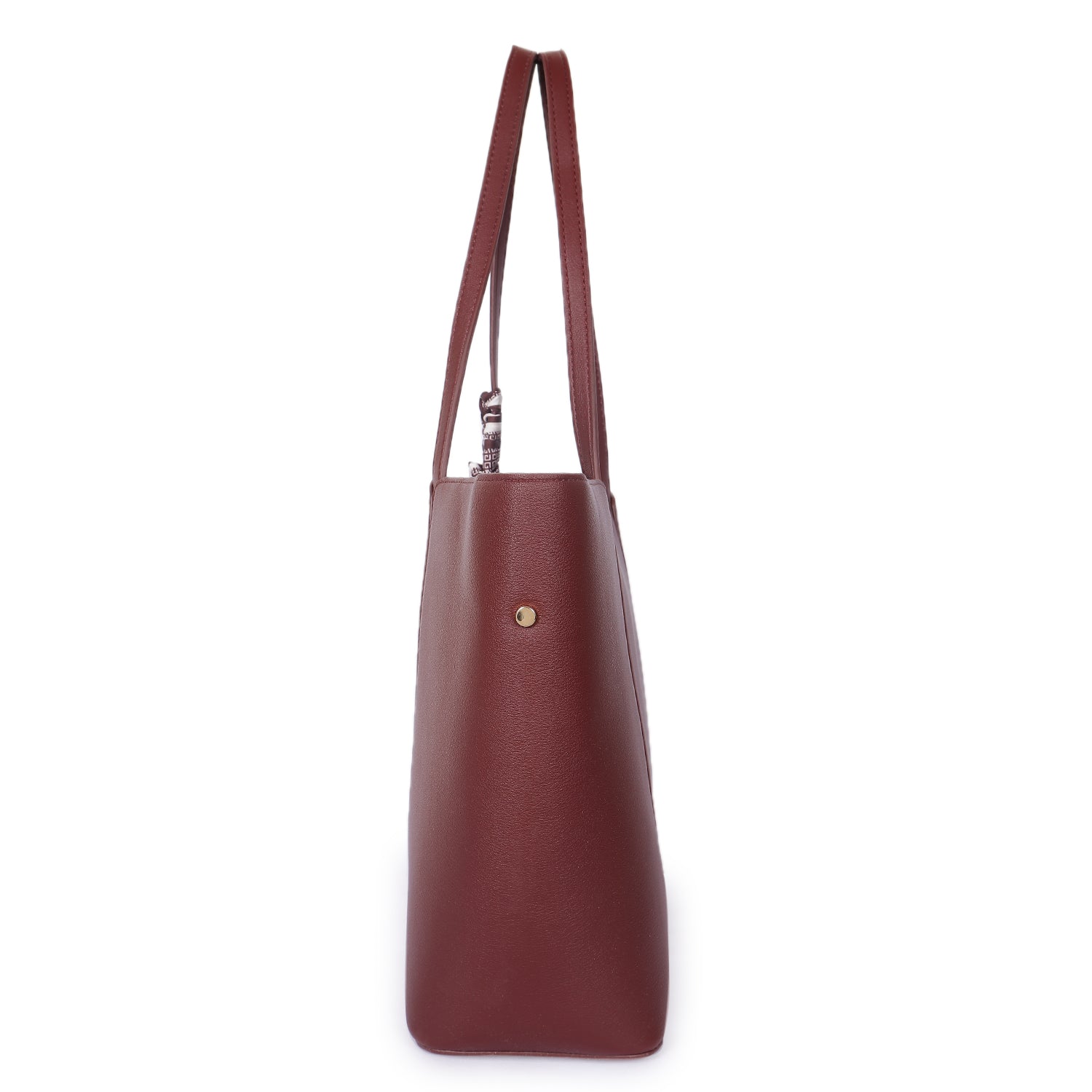 Magnolia Timeless Tote Bag Dark Red