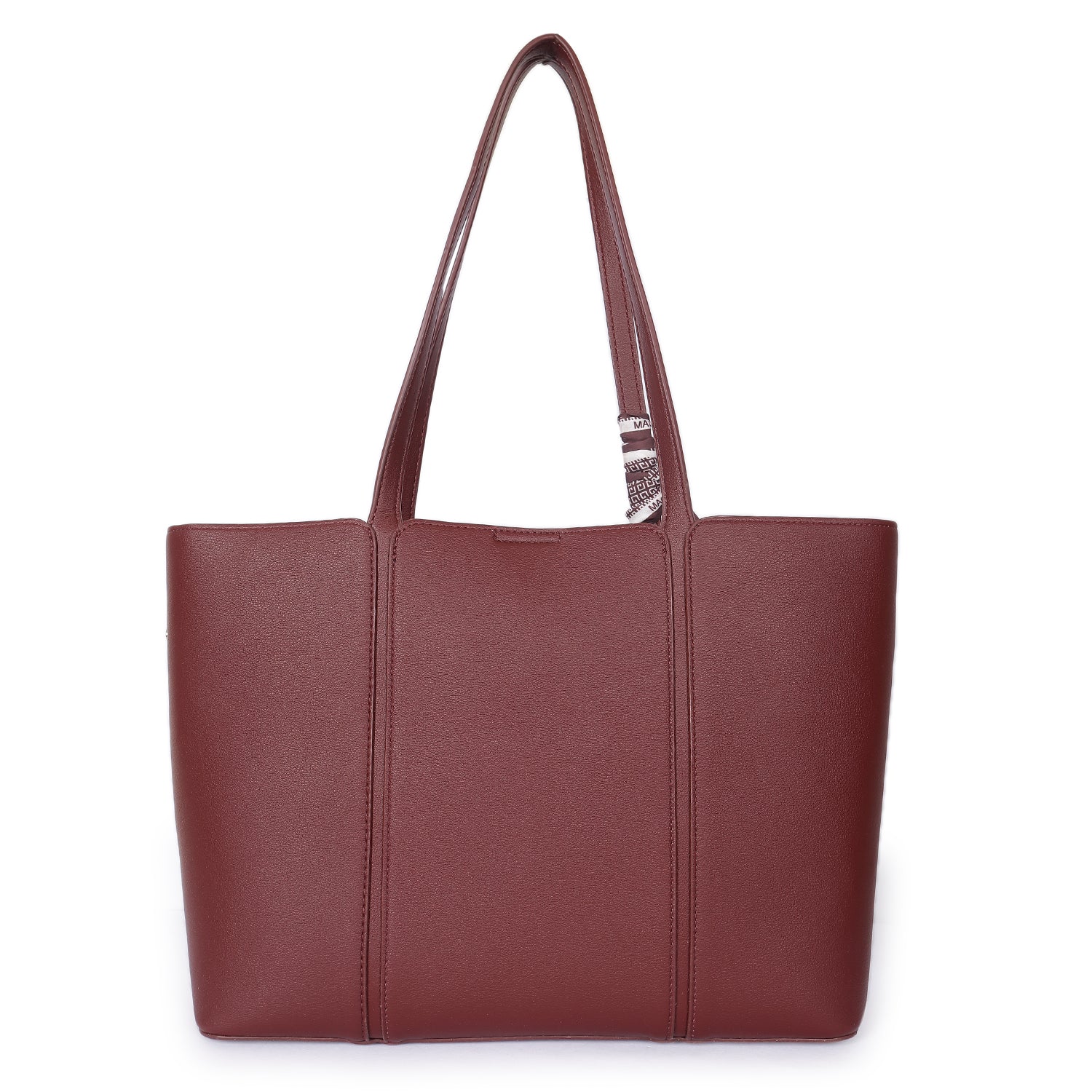 Magnolia Timeless Tote Bag Dark Red