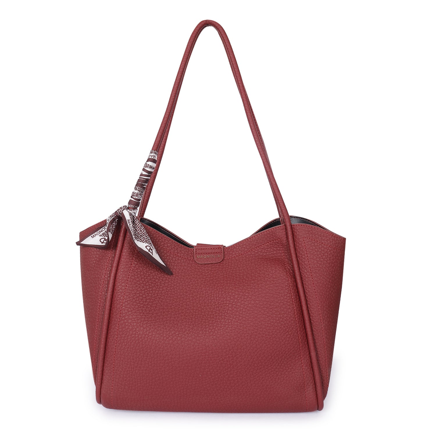 Magnolia Alex Tote Bag Dark Red