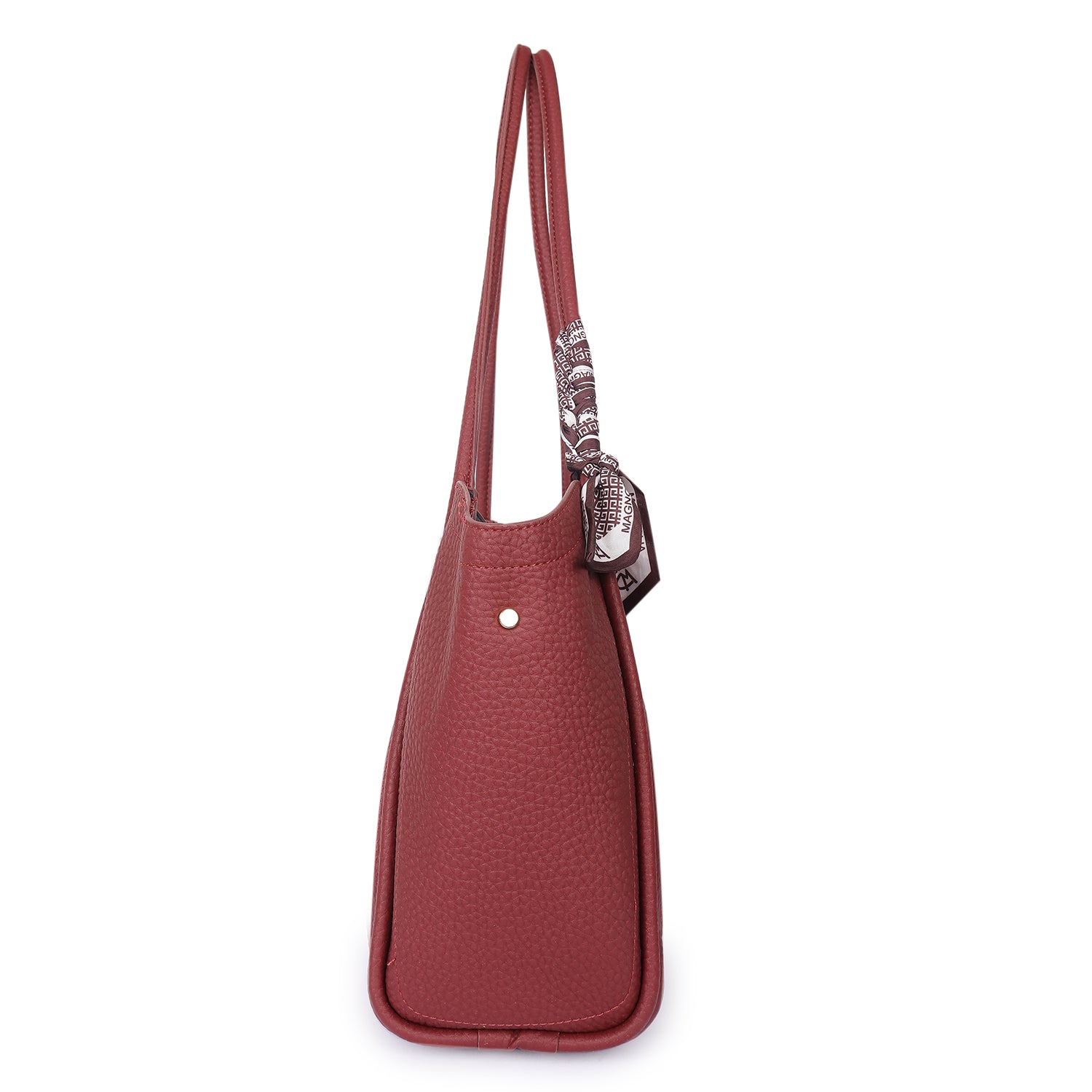 Magnolia Alex Tote Bag Dark Red