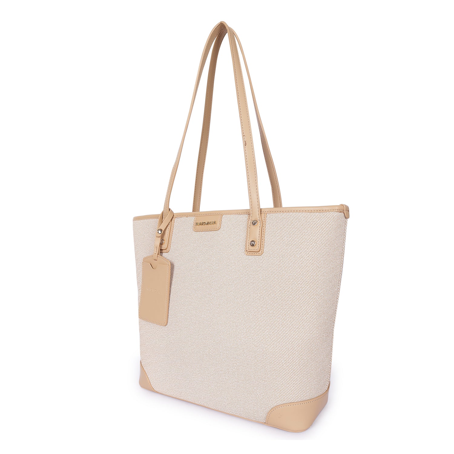 Magnolia Gloria Denim Tote Beige