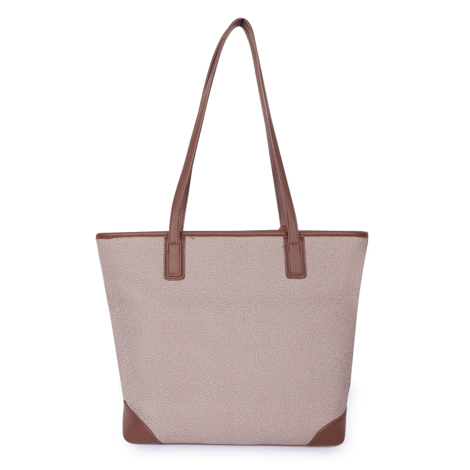 Magnolia Gloria Denim Tote Brown