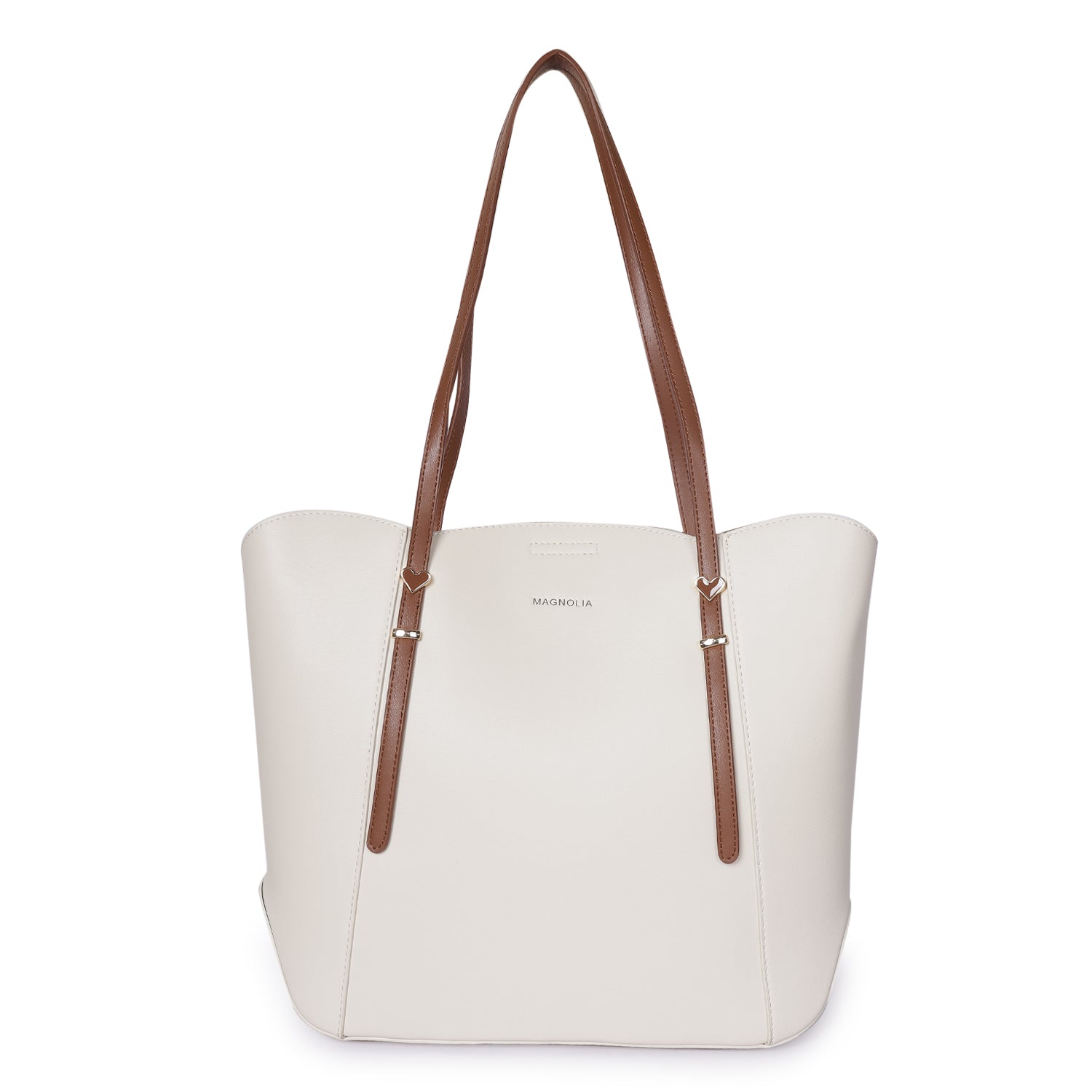 Magnolia Classic Trio Tote White