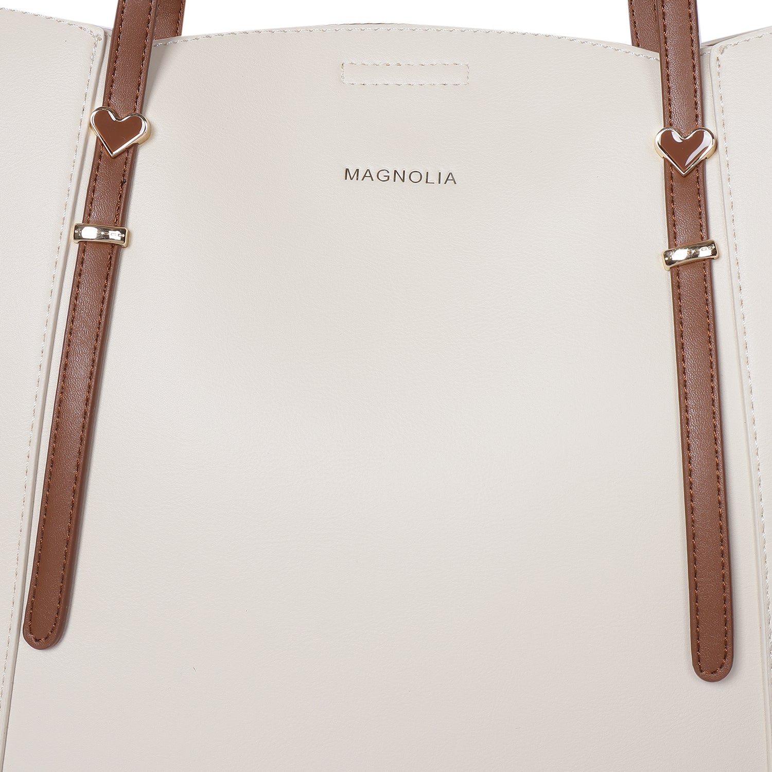 Magnolia Classic Trio Tote White