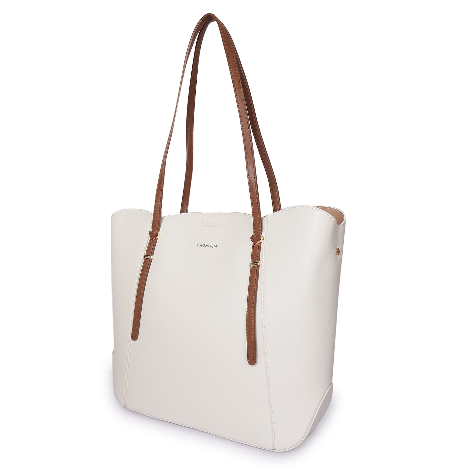 Magnolia Classic Trio Tote White