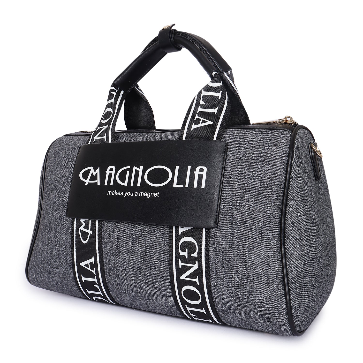 Magnolia Signature Barrel Duffle Black