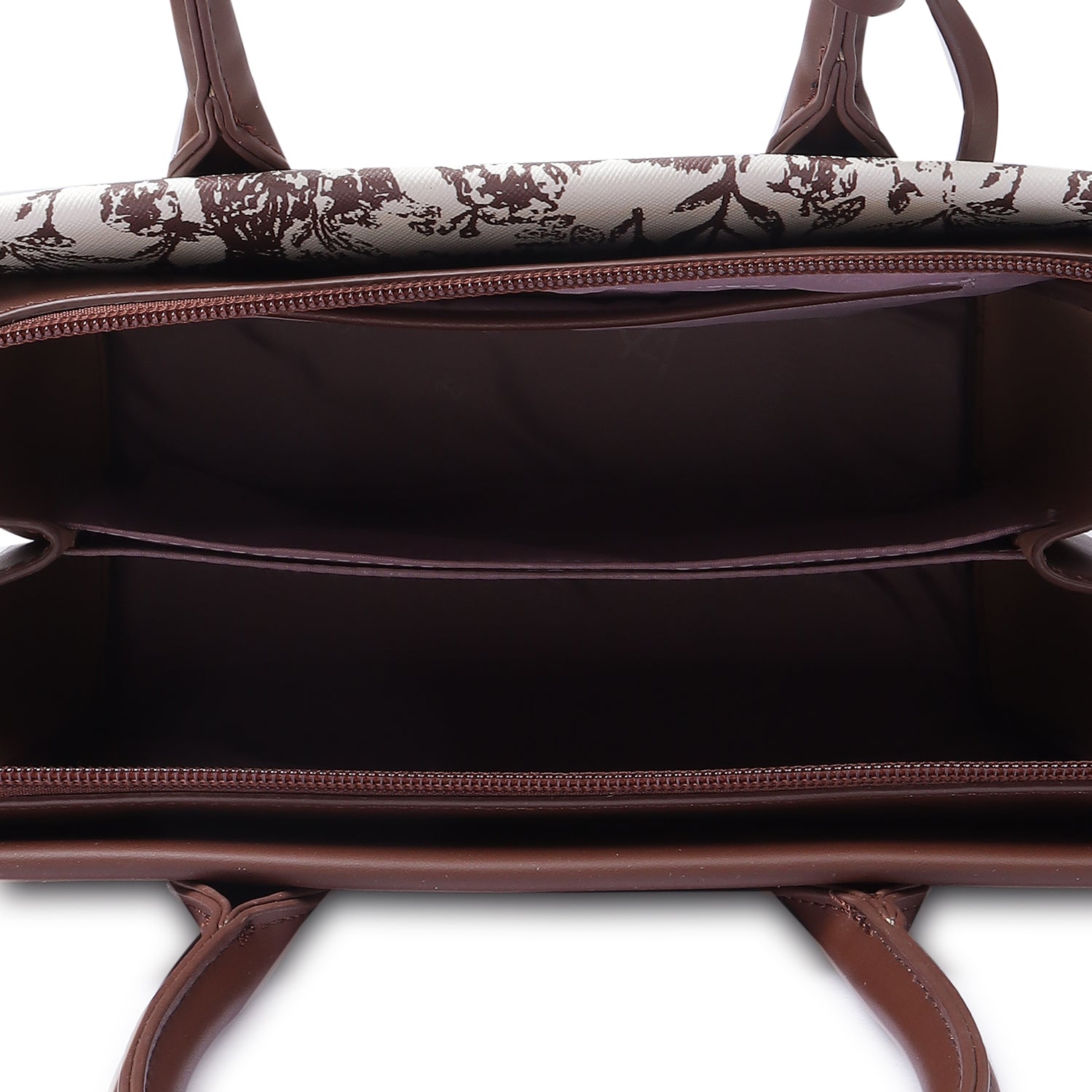 Magnolia Bloom Handbag Dark Brown