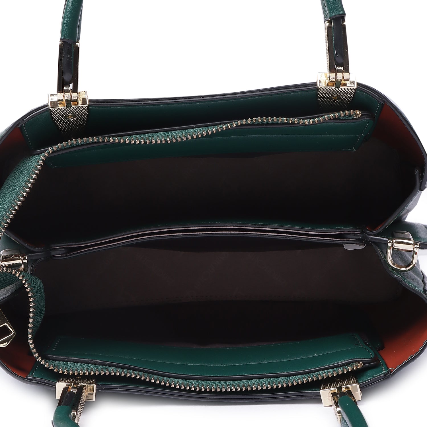 Magnolia Classic Satchel Bag Dark Green