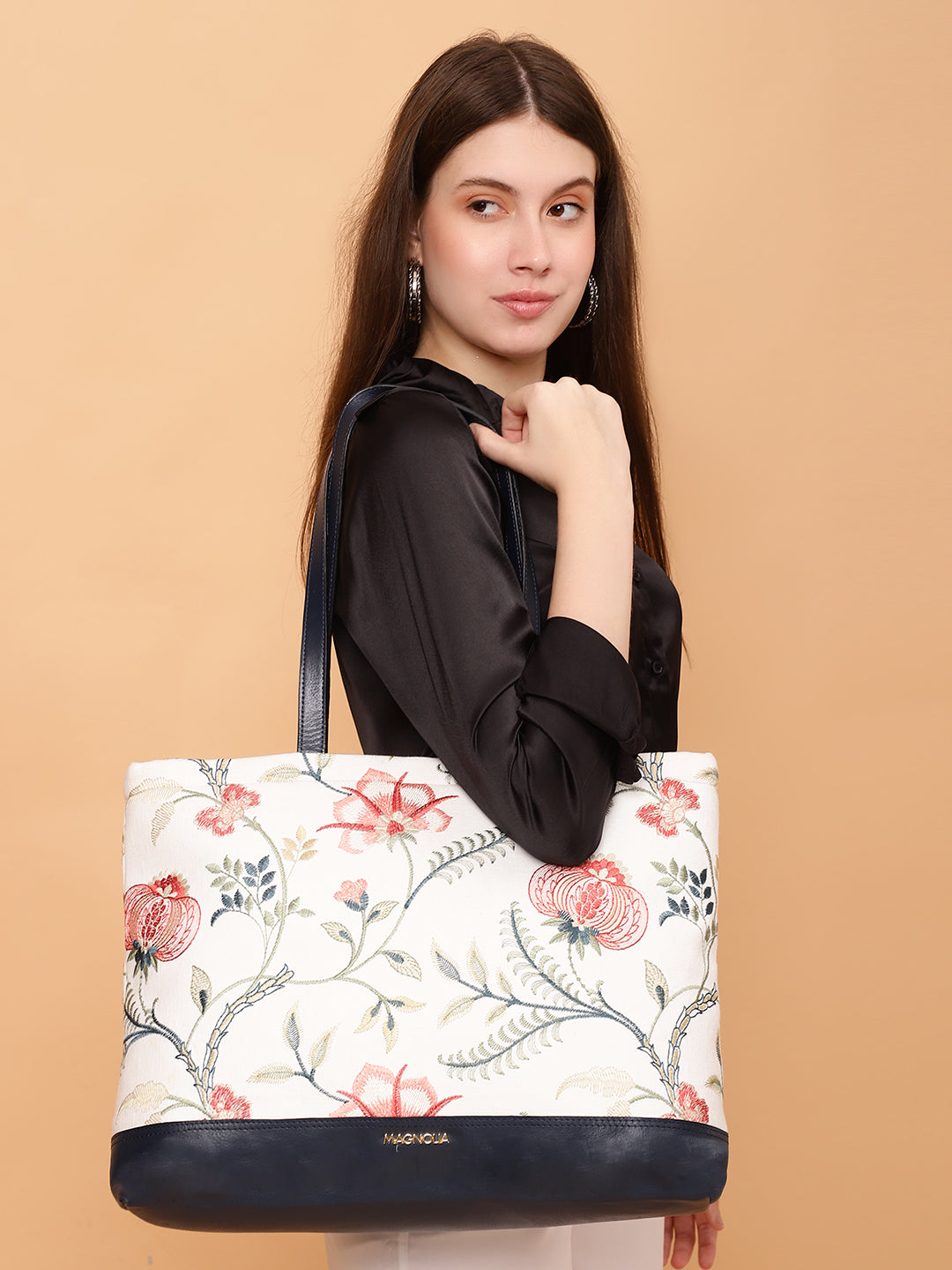 Magnolia Adele Large Tote Bag Floral