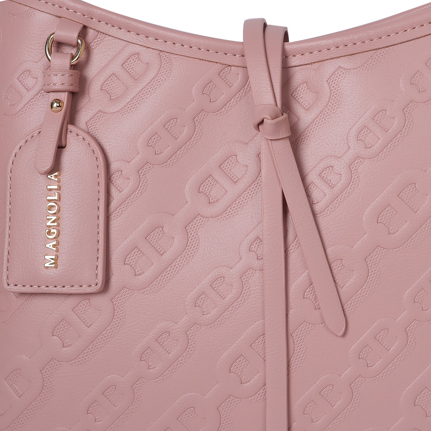 Magnolia Claire Embossed Crossbody Bag Pink