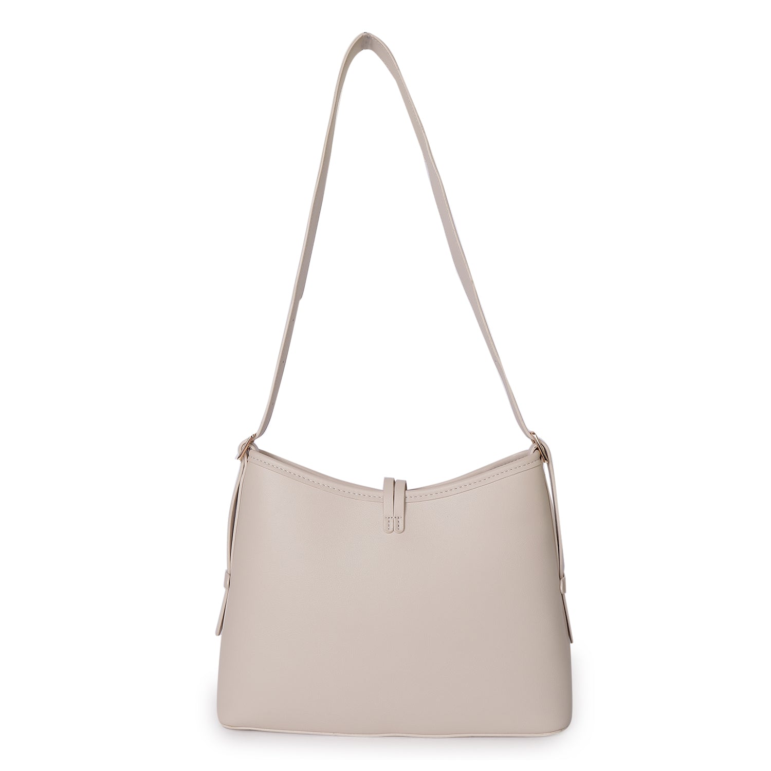 Magnolia Claire Embossed Crossbody Bag Off White