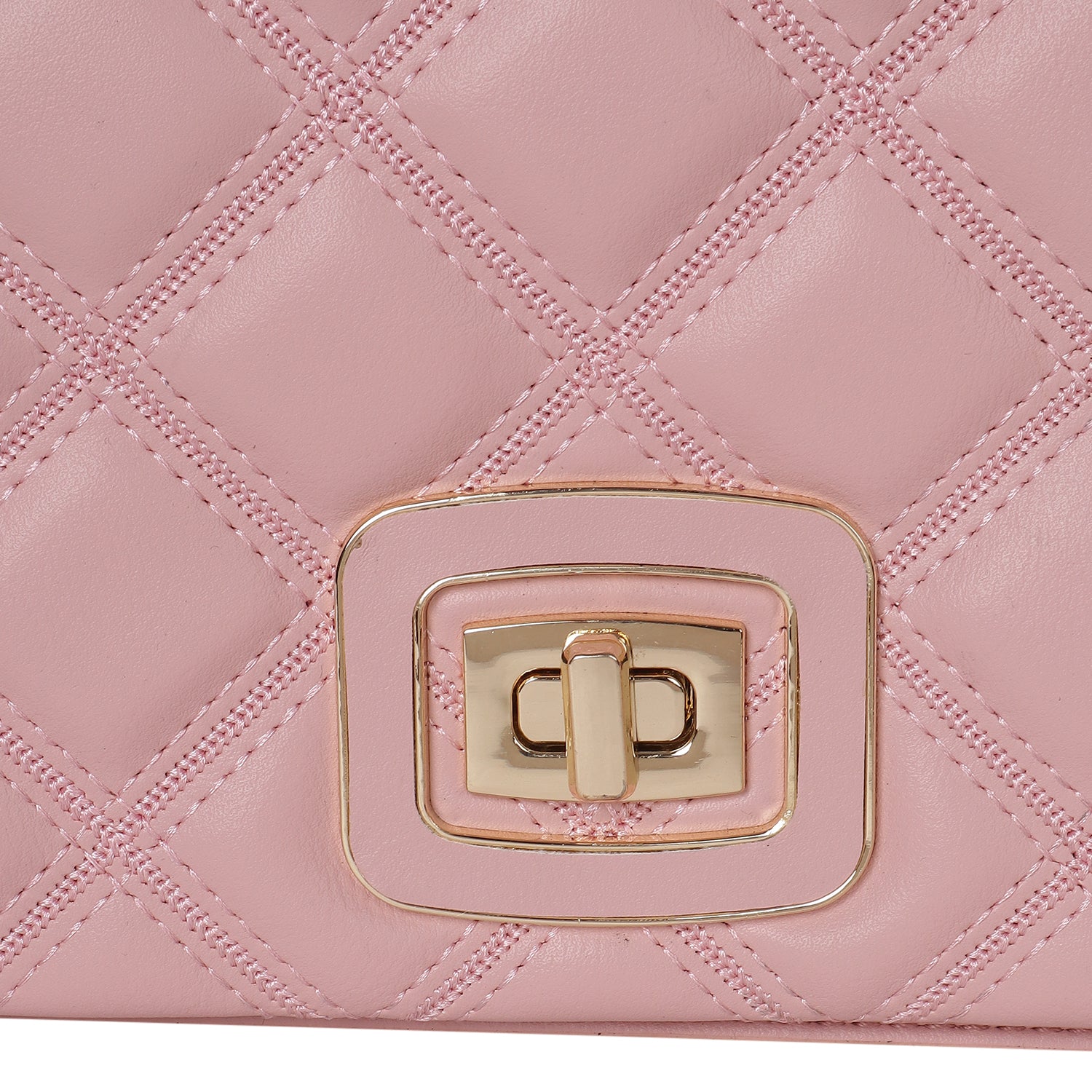 Magnolia Mia Luxe Quilted Sling Bag Pastel Pink