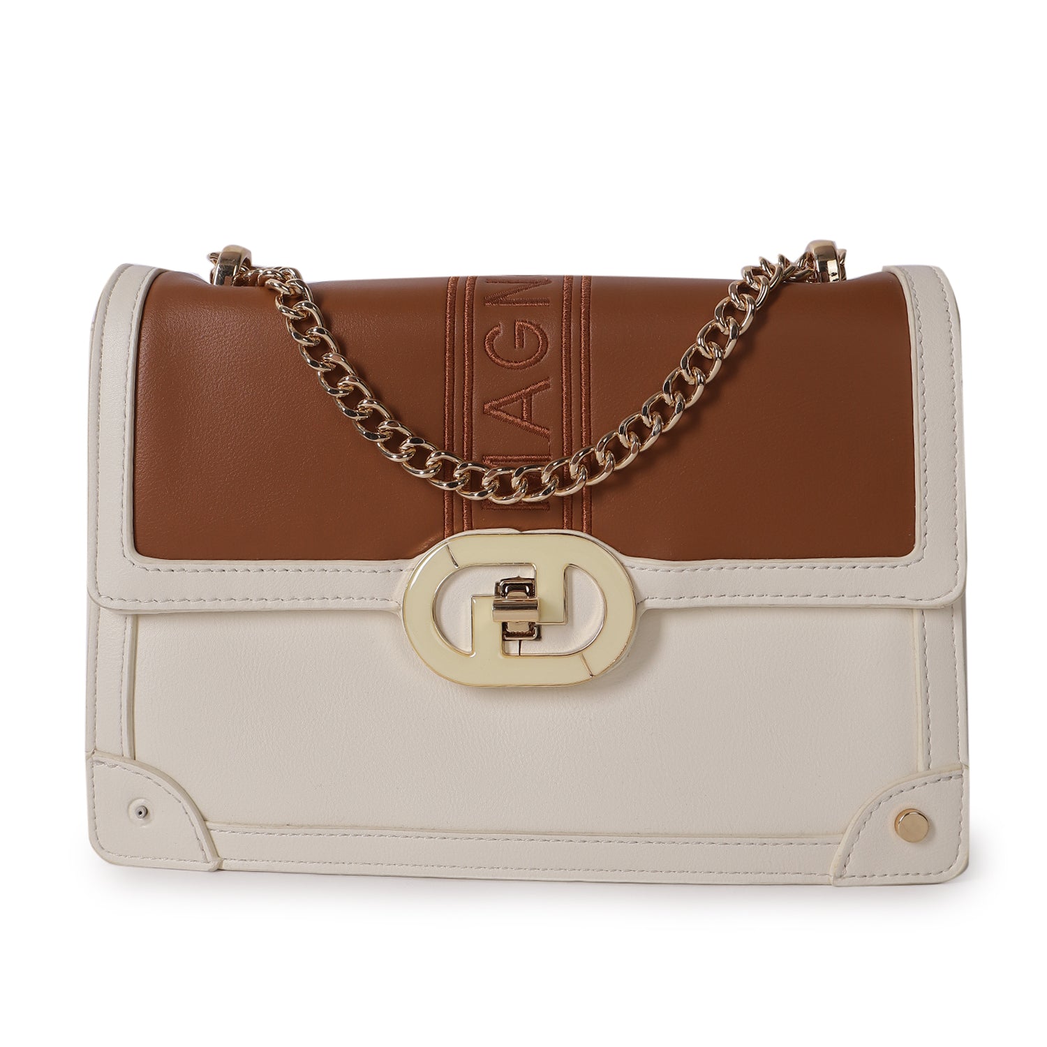 Magnolia Flair Sling Bag White