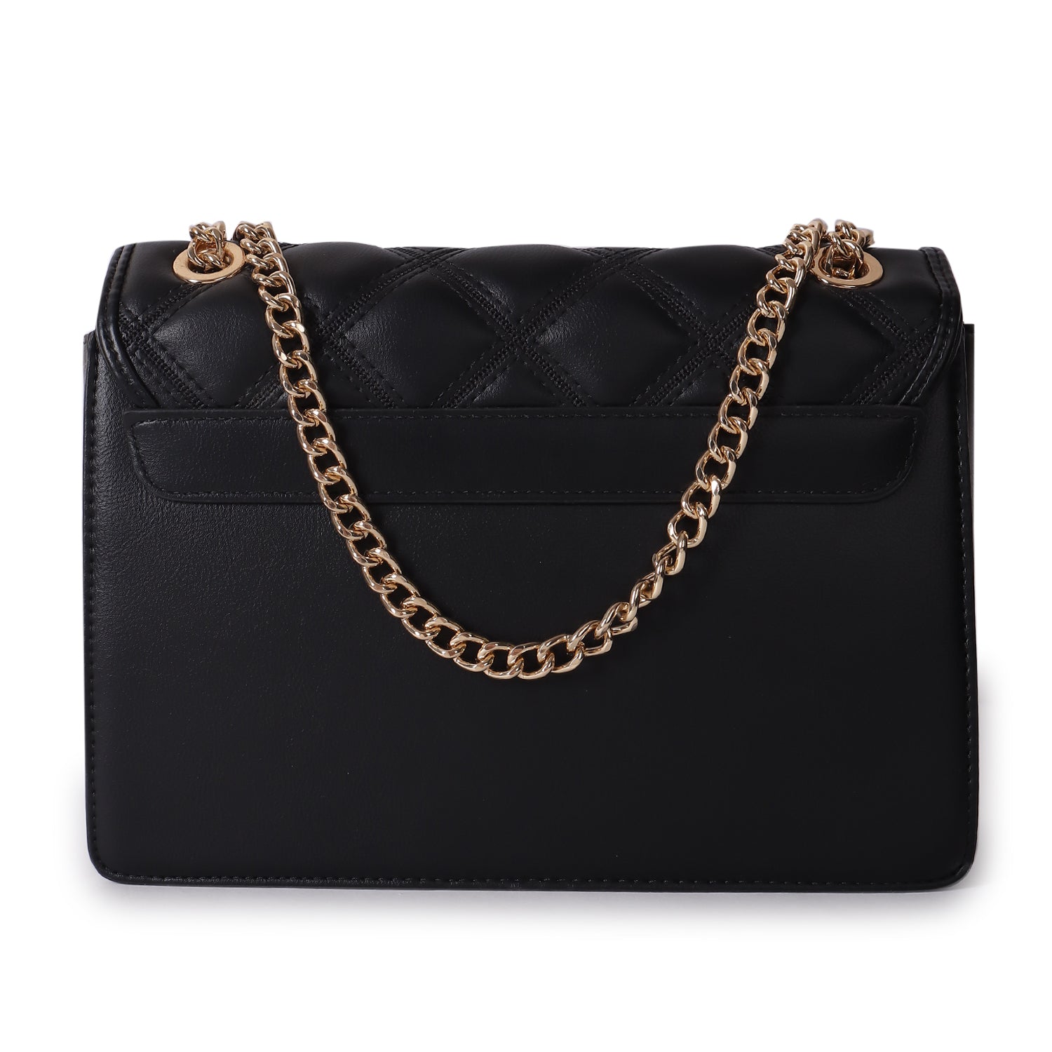 Magnolia Mia Luxe Quilted Sling Bag Black