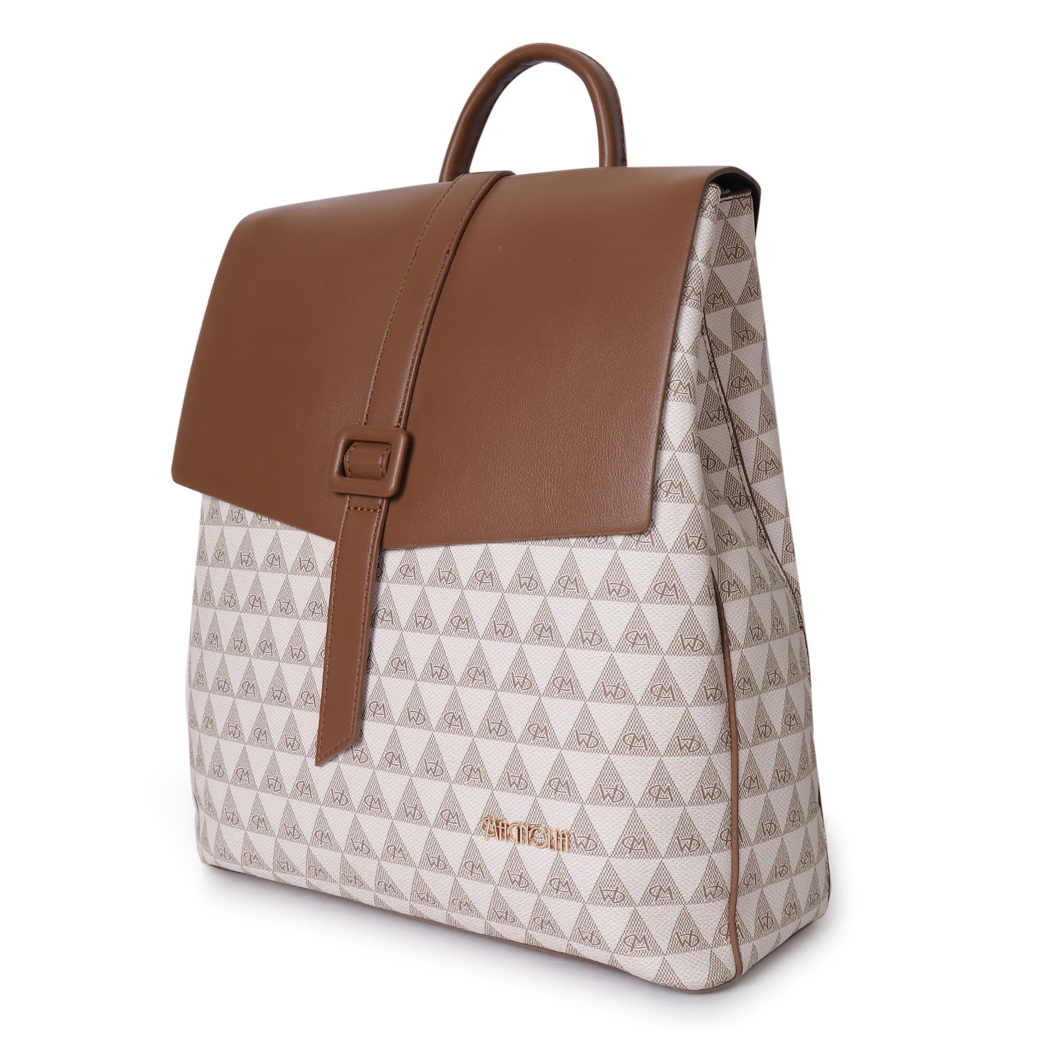 Magnolia Sara Dual Color Backpack Brown