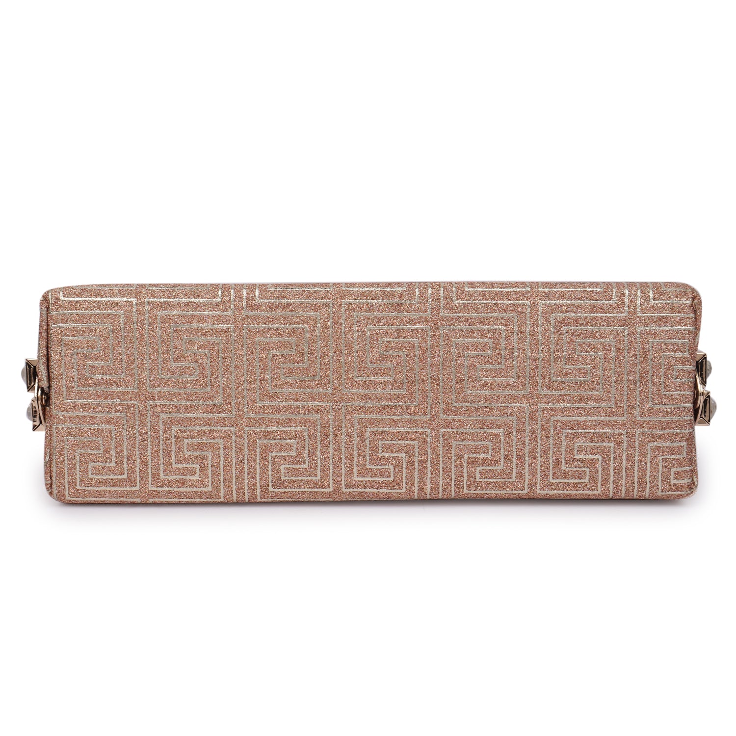 Magnolia Crystal Mosaic Framed Clutch