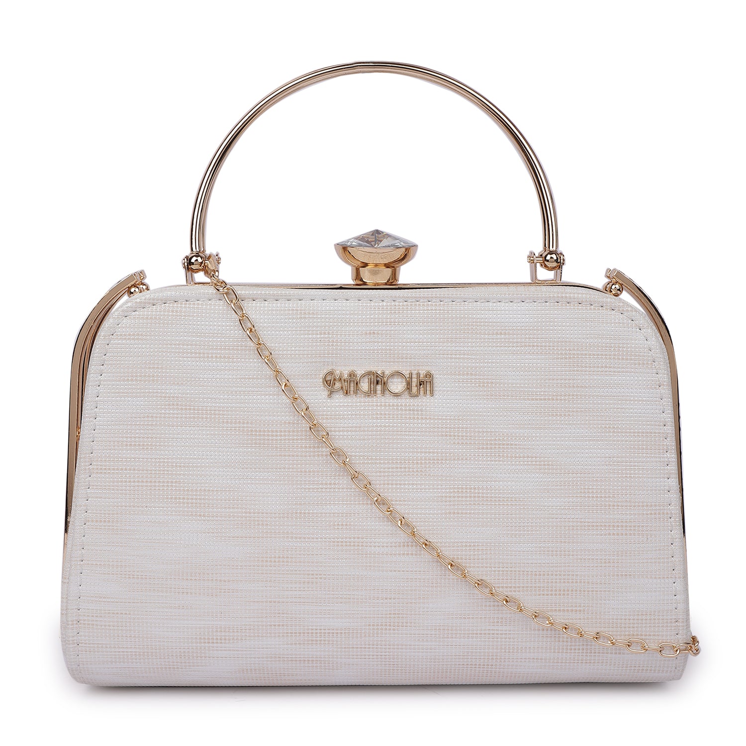 Magnolia Luxe Framed Clutch