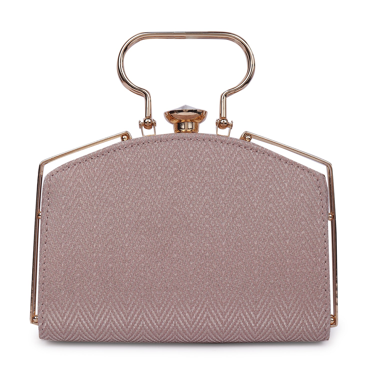 Magnolia Crystal Framed Clutch