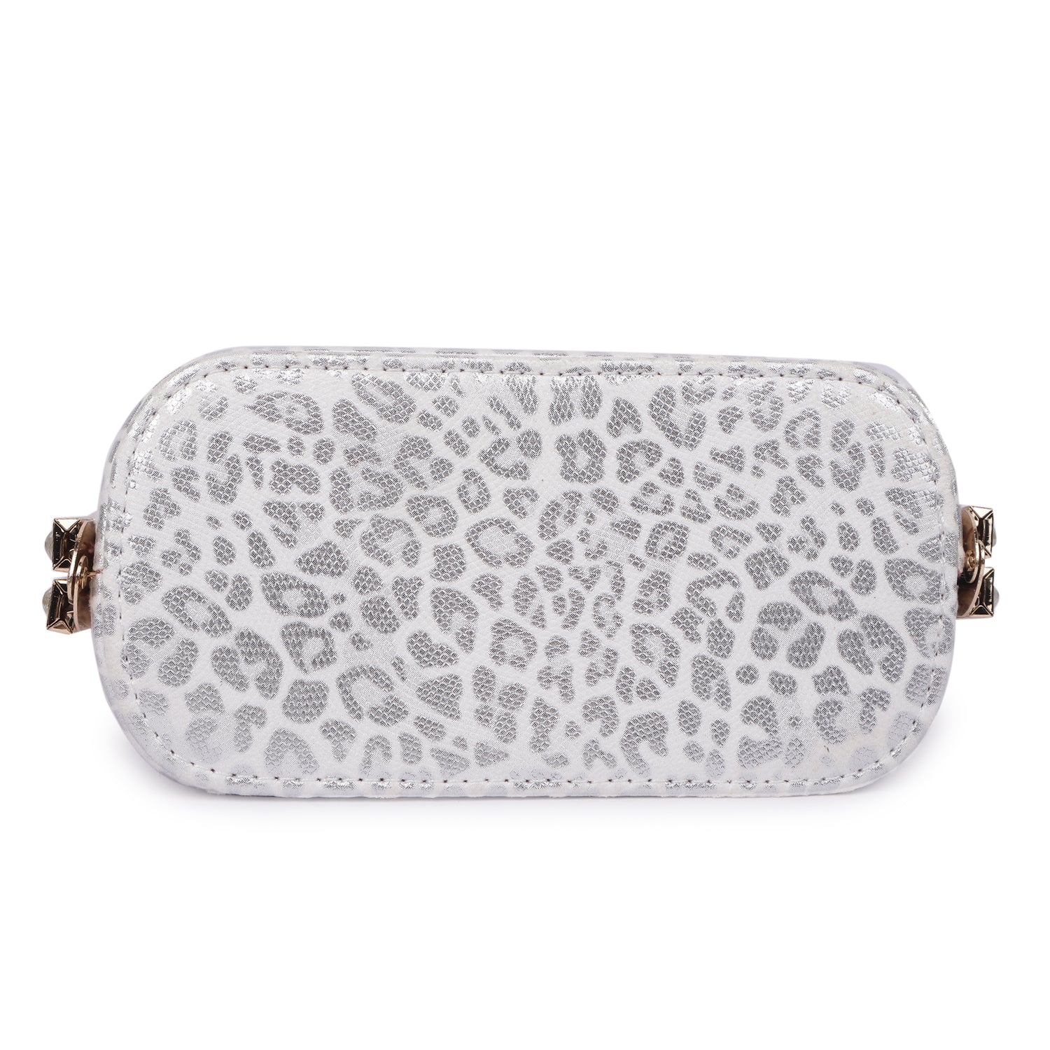 Magnolia Dazzling Cheetah Framed Clutch