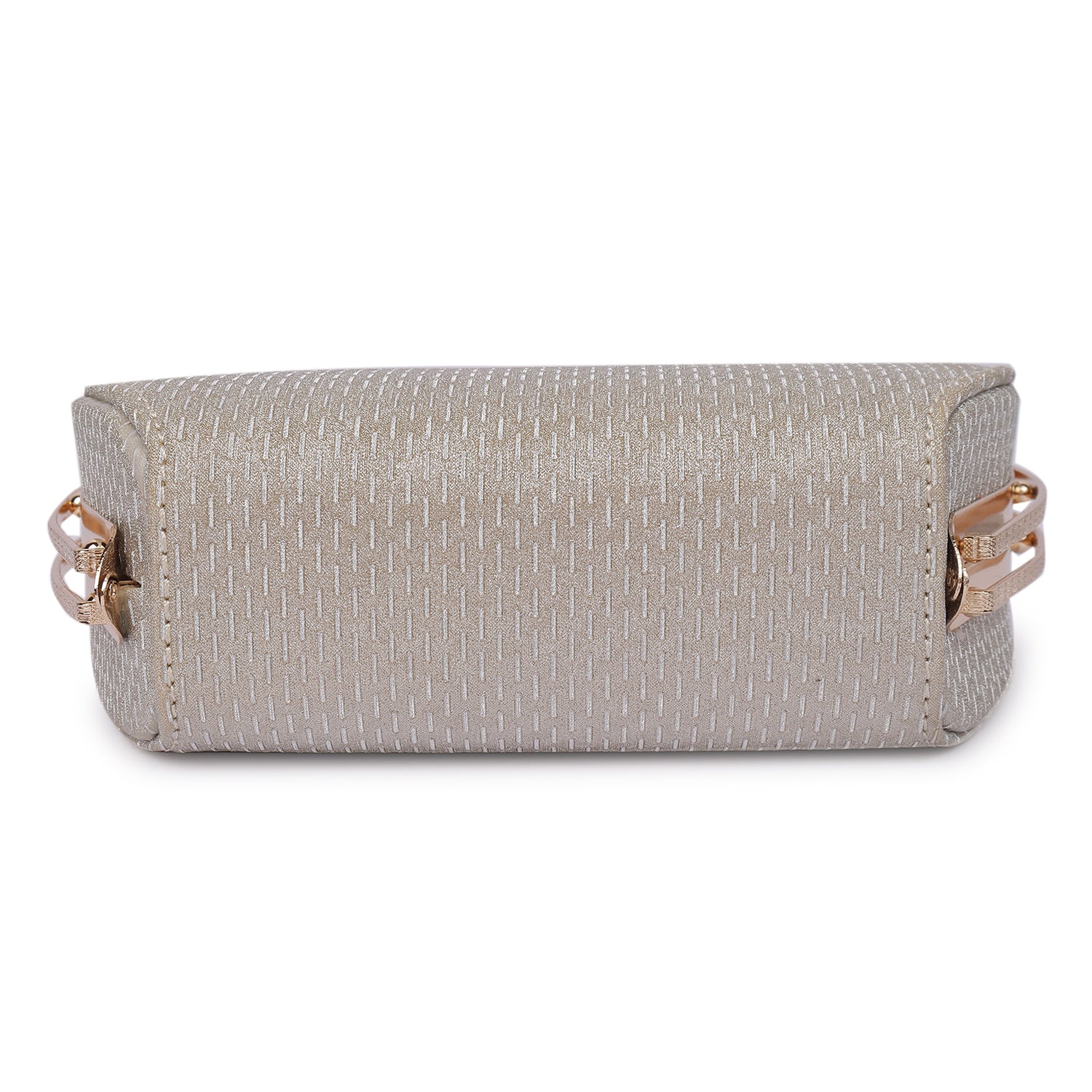 Magnolia Radiant Embossed Framed Clutch