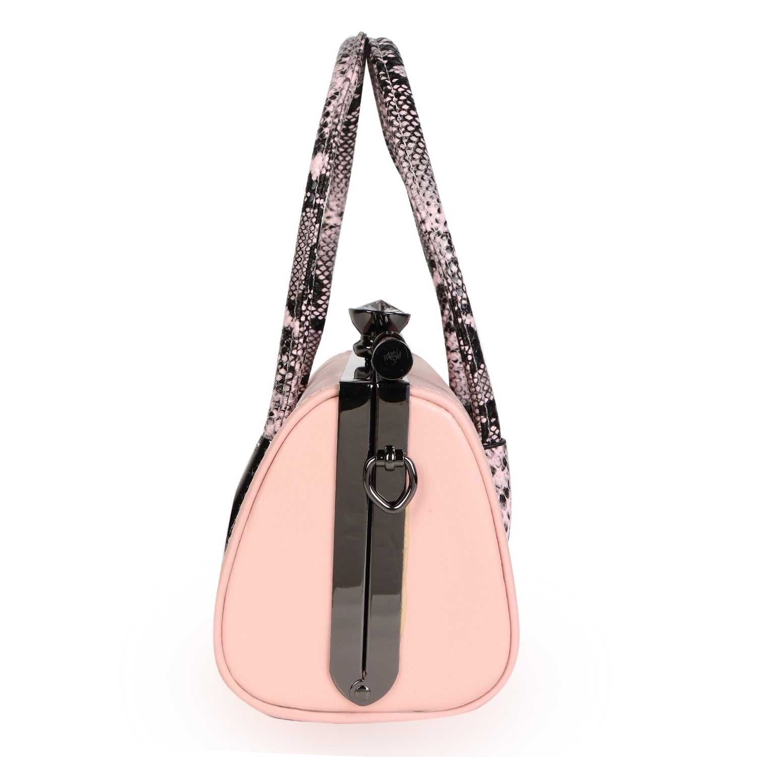 Molly Baguette Bag Pastel Pink