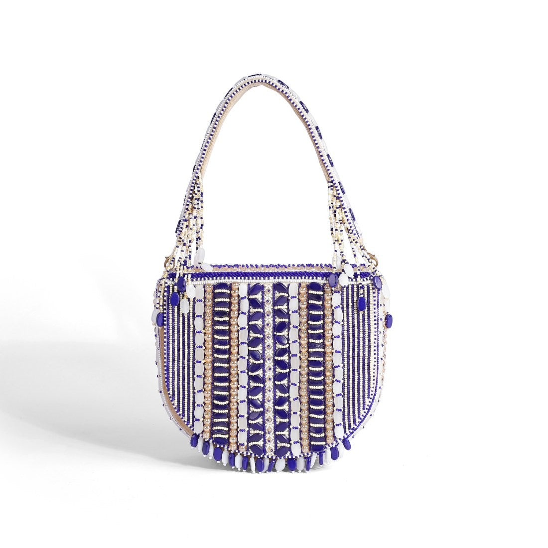 Magnolia Purple Velvet Gillter Women Clutch