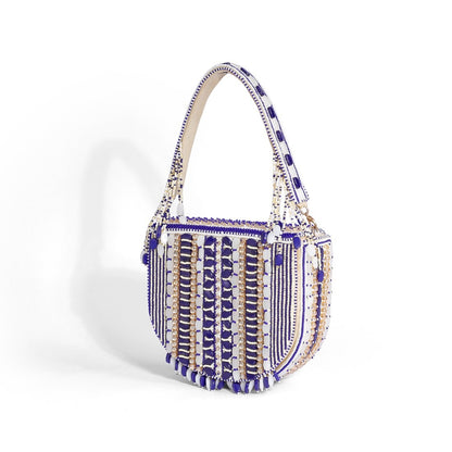 Magnolia Purple Velvet Gillter Women Clutch