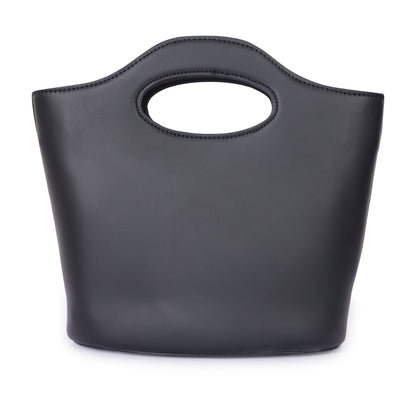 Magnolia Women Black Satchel