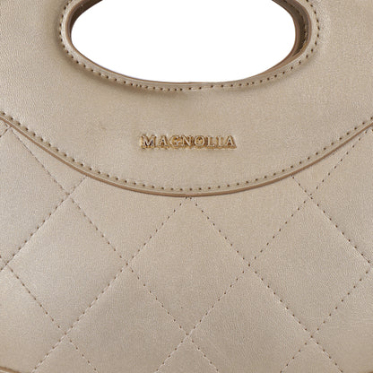 Magnolia Women Gold Satchel