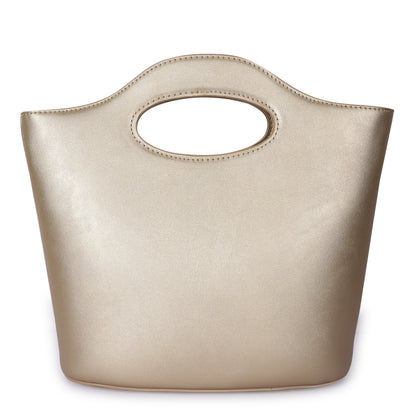 Magnolia Women Gold Satchel